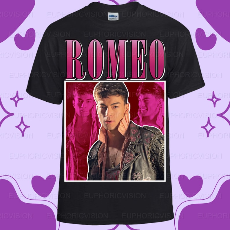 [BLACK] Romeo (&Juliet) Carl Man 90’s Vintage Tee