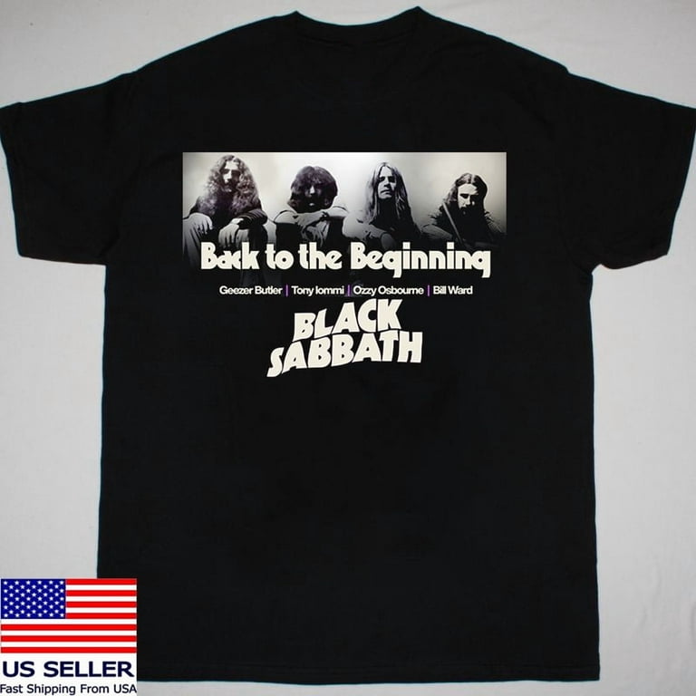 Black Sabbath Back to the beginning Tシャツ BLACK SABBATH Back To The Beginning 2025 T Shirt Full Size S