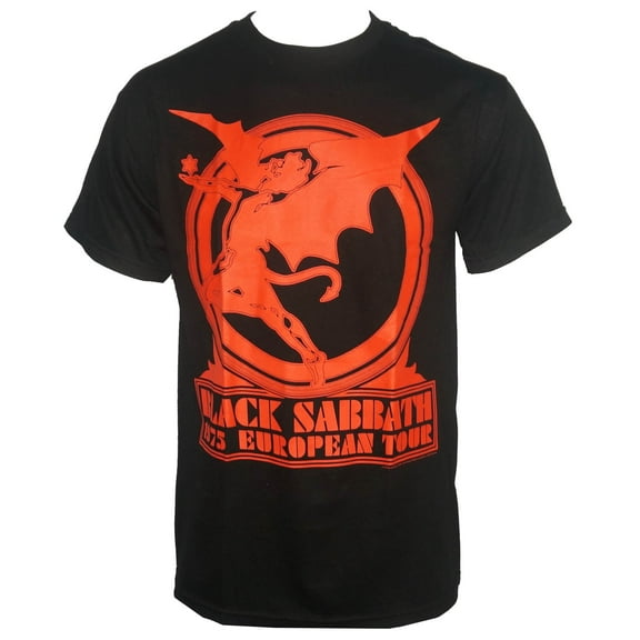 BLACK SABBATH Europe Tour 75 T-Shirt M Ozzy NEW