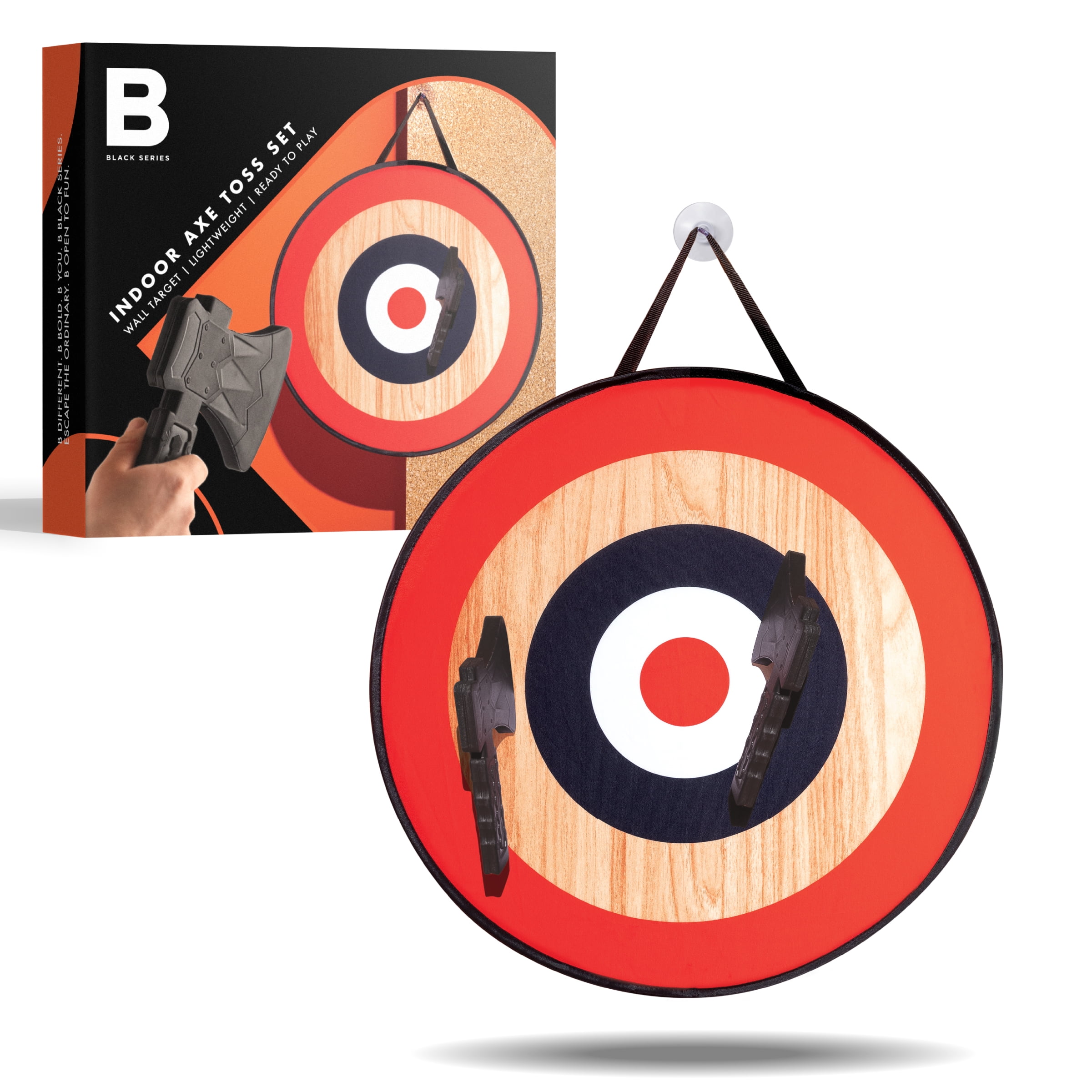 BLACK SERIES Game Axe Throwing Foam With Oversized Target and Carrying Bag
