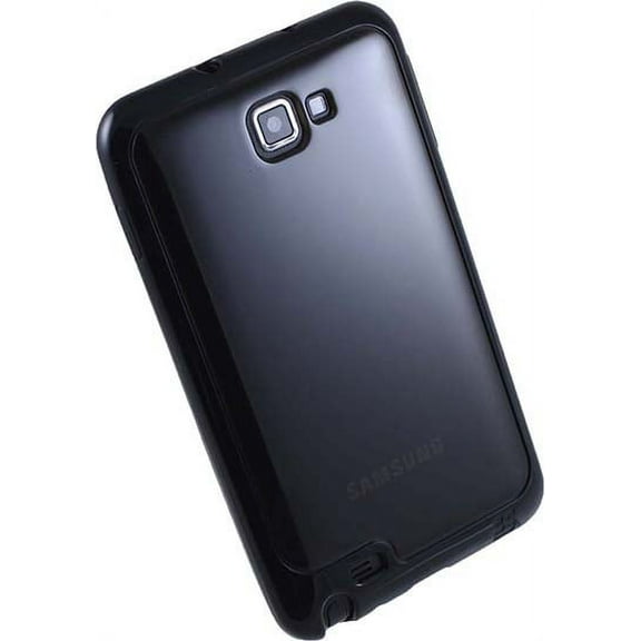 BLACK SMOKE AQUAFLEX TPU SKIN CASE COVER FOR SAMSUNG GALAXY NOTE 1 PHONE ( i9220 i717 N7000 T879) 1st GENERATION