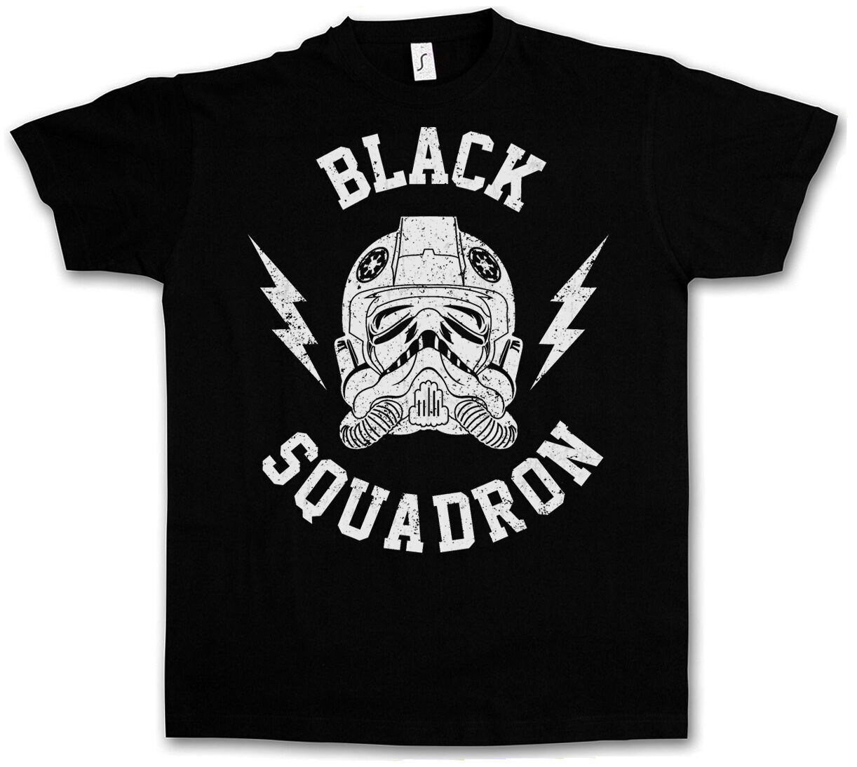 BLACK SQUADRON VINTAGE II TSHIRT Star Tie Pilot Imperial Wars
