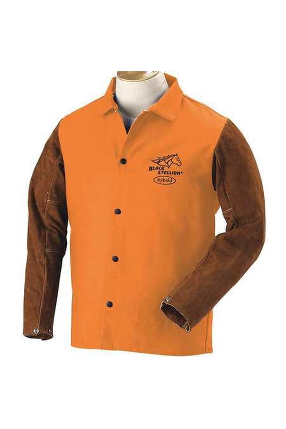 FO9-30/BS Welding Jacket,FR,Cow Split,Orange,XL