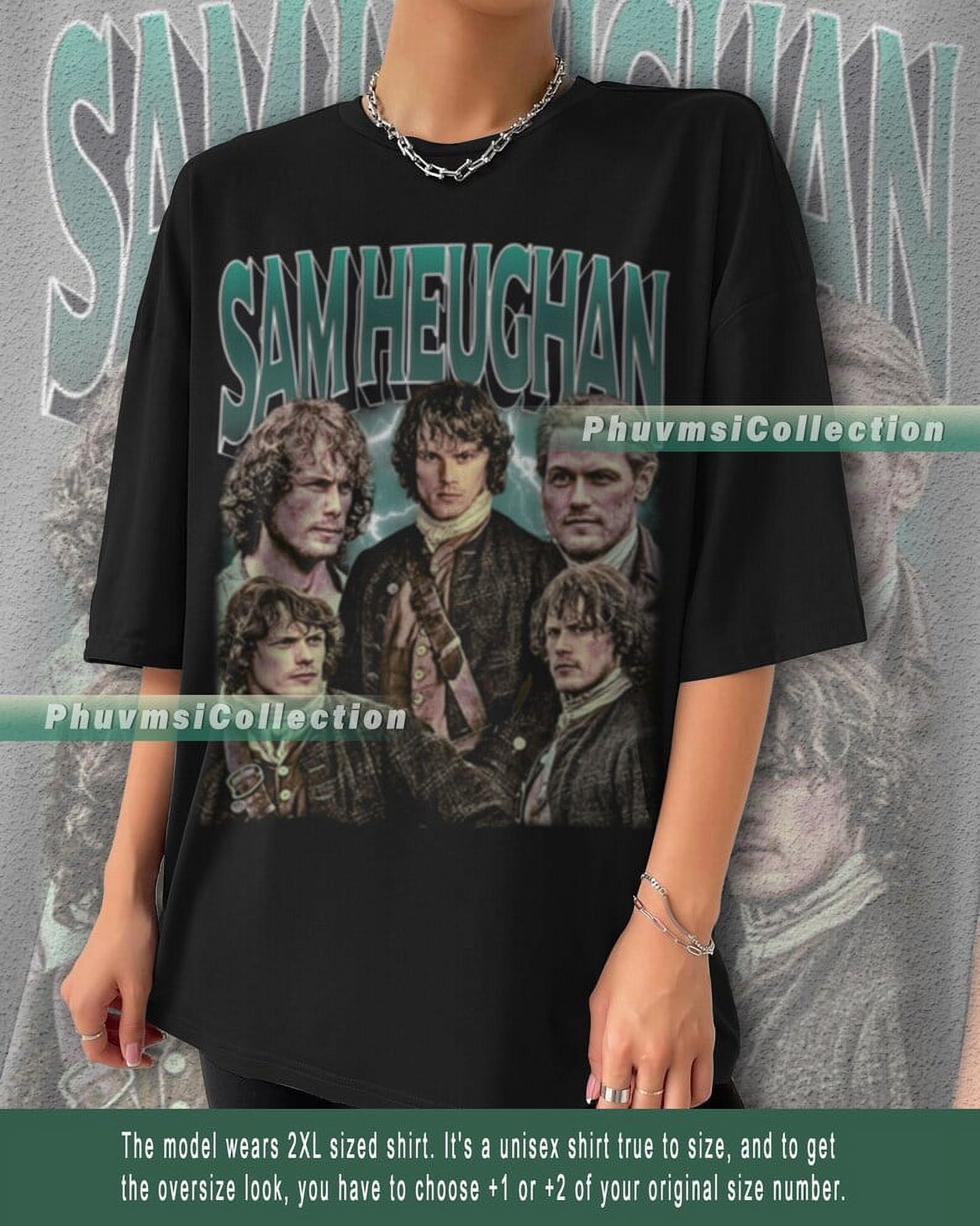 [BLACK] Sam Heughan Shirt