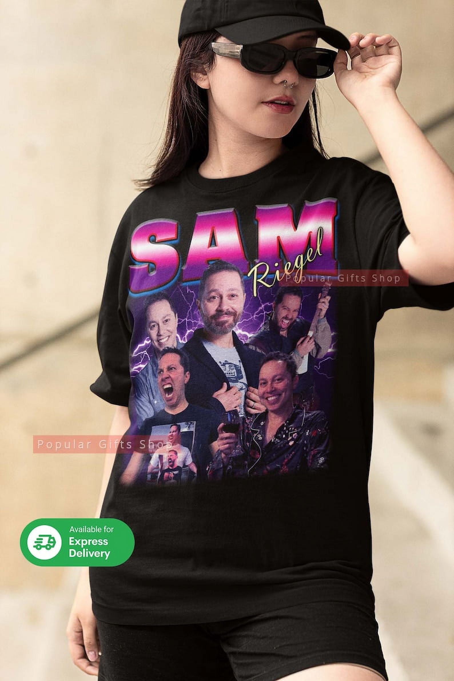 [BLACK] Sam Riegel Vintage Unisex Shirt