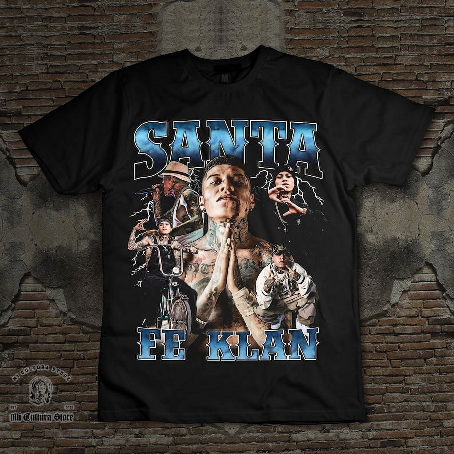 [BLACK] Santa Fe Klan vintage look tshirt