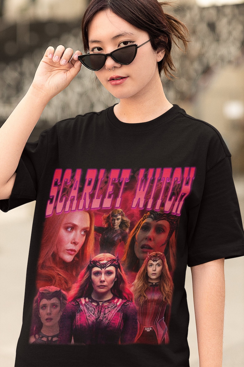 [BLACK] Scarlet Witch Retro shirt