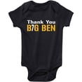 thumbnail image 1 of BLACK Steelers Thank You Big Ben Roethlisberger Baby 1 Piece 18 MONTH, 1 of 1