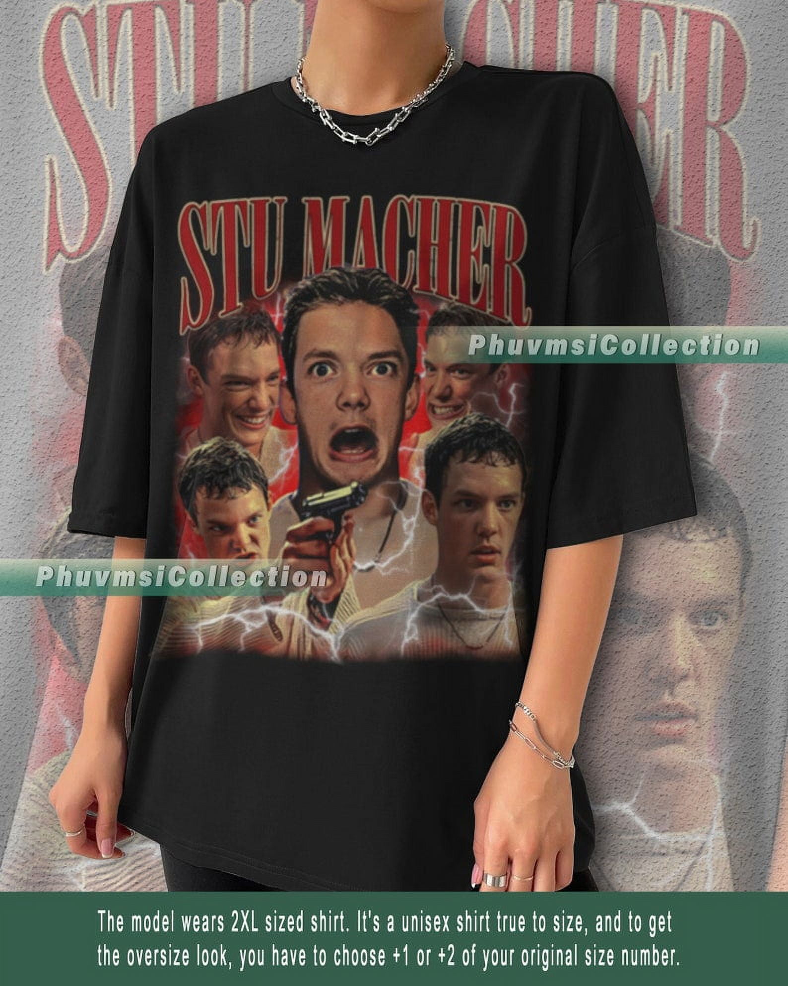[BLACK] Stu Macher Shirt Movie horror Hallowen television series