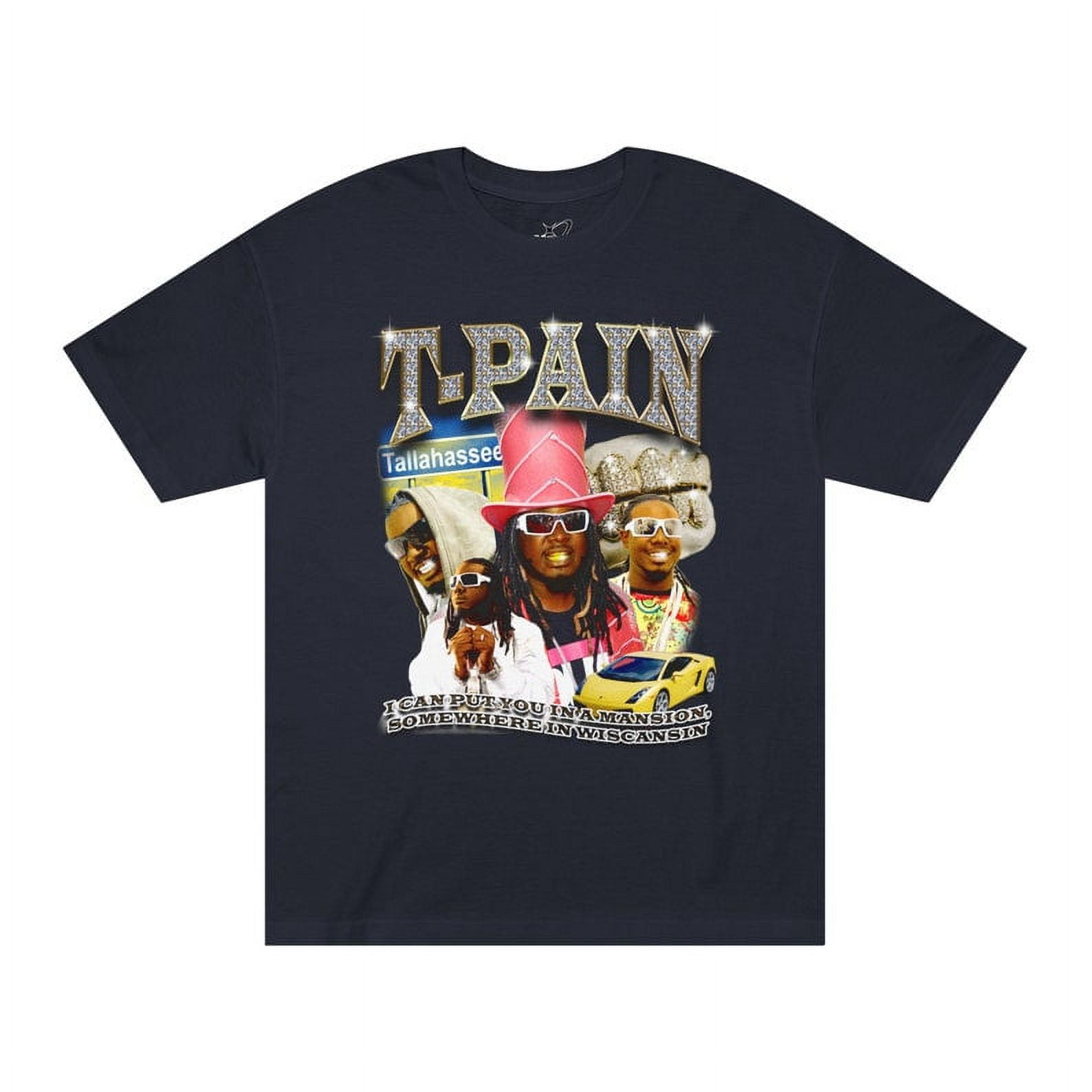 [BLACK] TPain Put You In A Mansion Tee