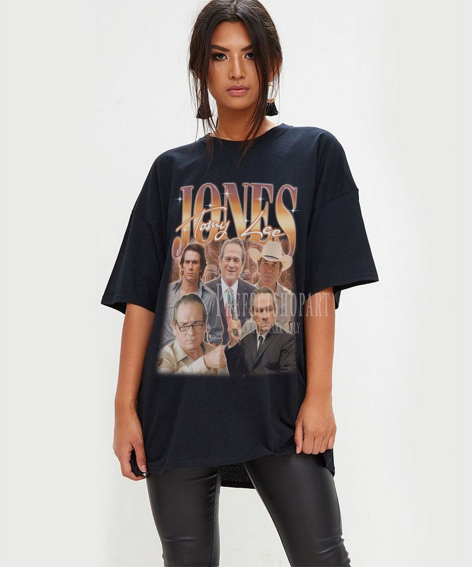 [BLACK] TOMMY LEE JONES Shirt, Tommy Lee Jones Homage T-Shirt , Tommy ...
