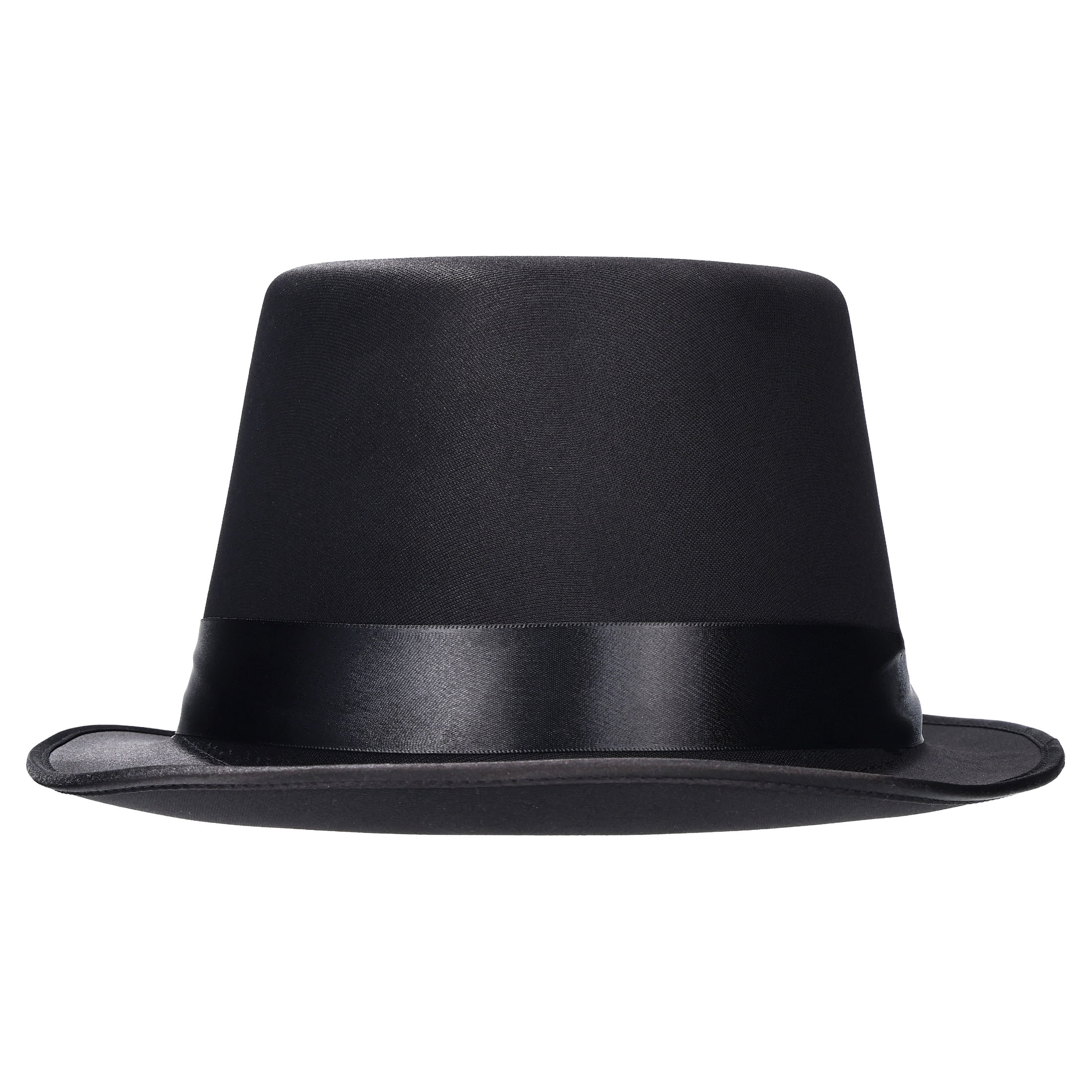 Top Hat Costume Accessory for Adults, Black, Halloween by Way To Celebrate