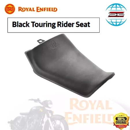 BLACK TOURING RIDER SEAT FOR HIMALAYAN