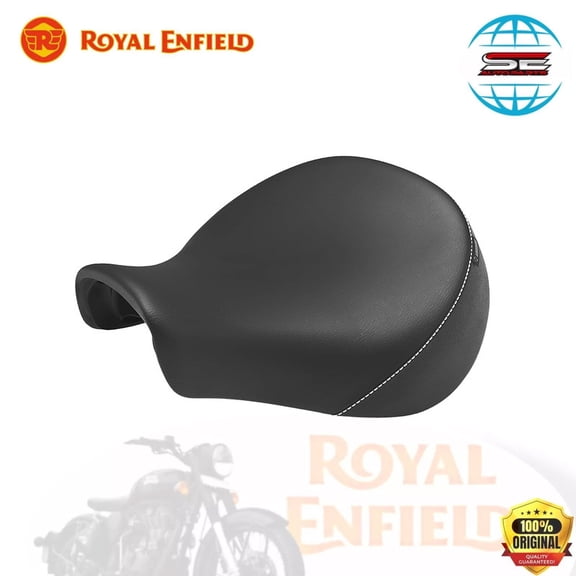 BLACK LOW RIDE RIDER SEAT FOR METEOR 350