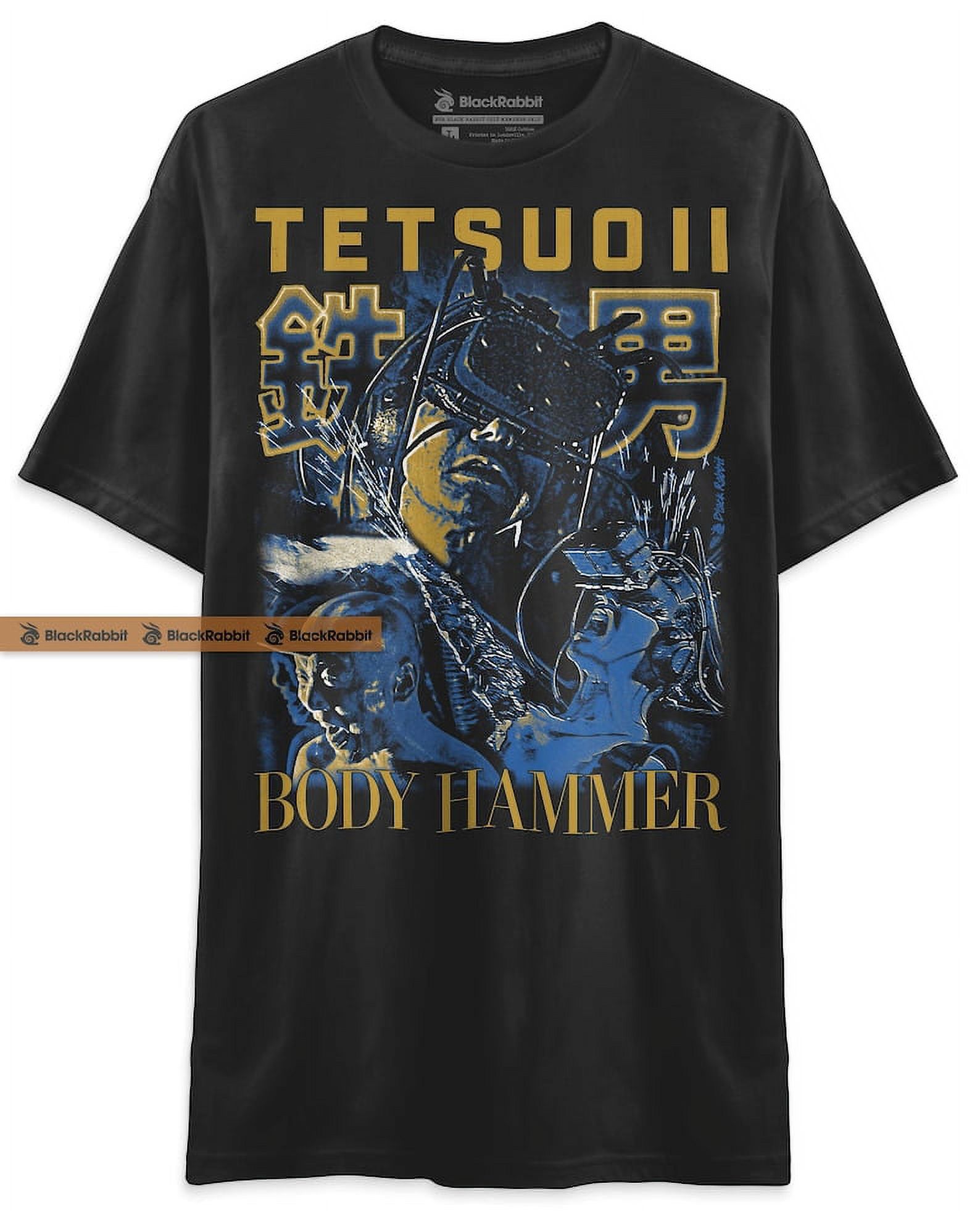 [BLACK] Tetsuo 2 II Body Hammer Retro Vintage SciFi Horror 90s Unisex