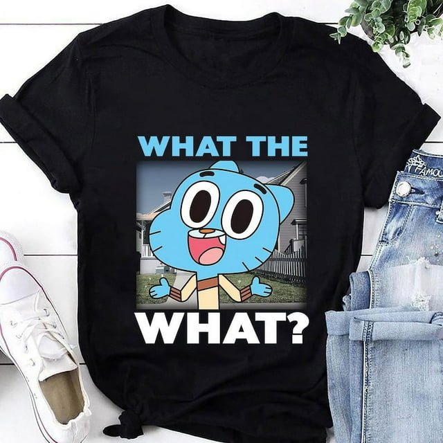 [BLACK] The Amazing World Of Gumball Watterson What The What