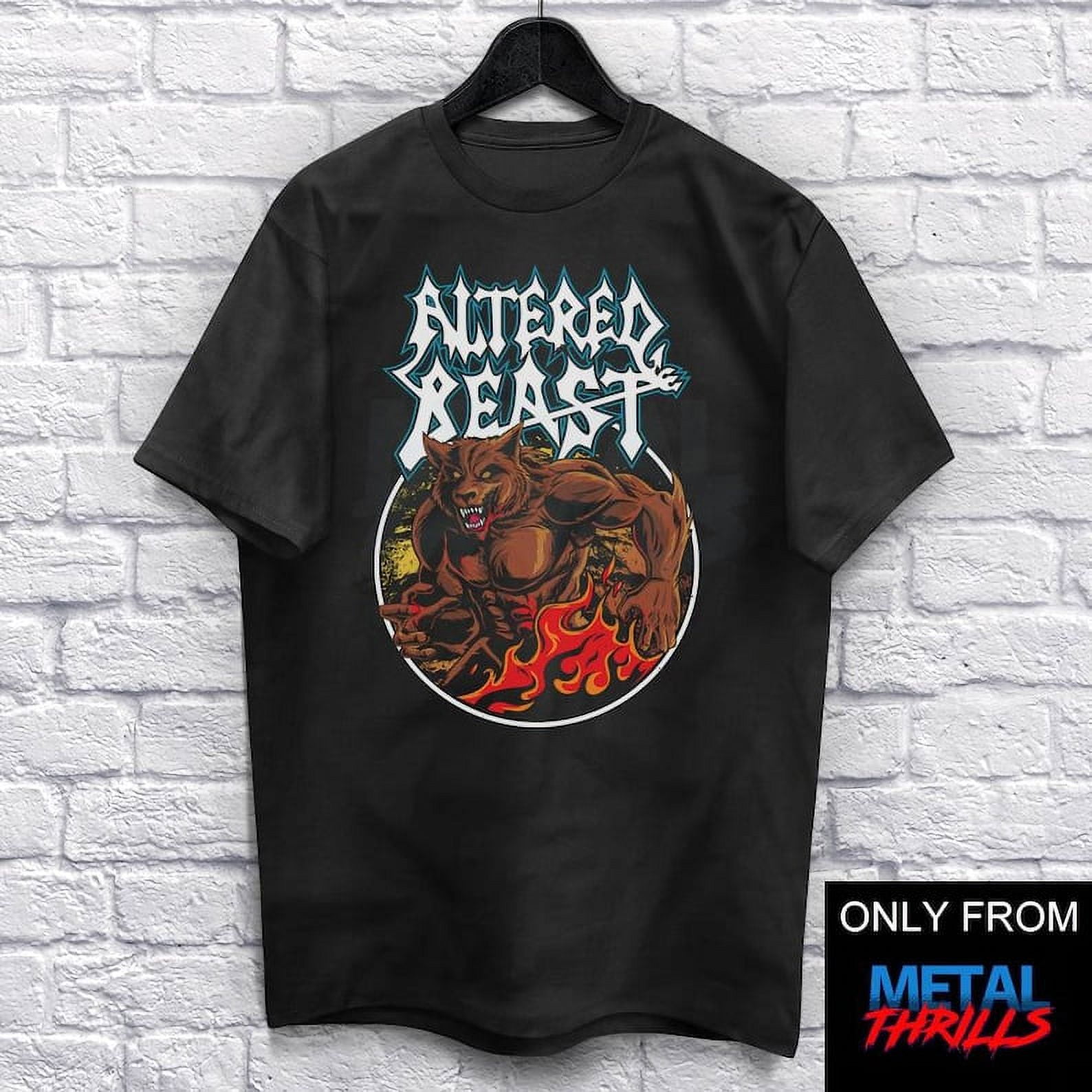 [BLACK] The Beast TShirt Unisex (For Men and Women) Shirt Heavy Metal Funny Shirts. Metalhead