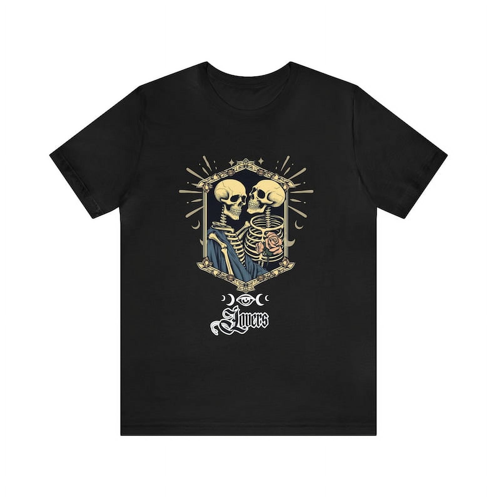 [BLACK] The Lovers Tarot Card Style Alternative Fashion Fantasy