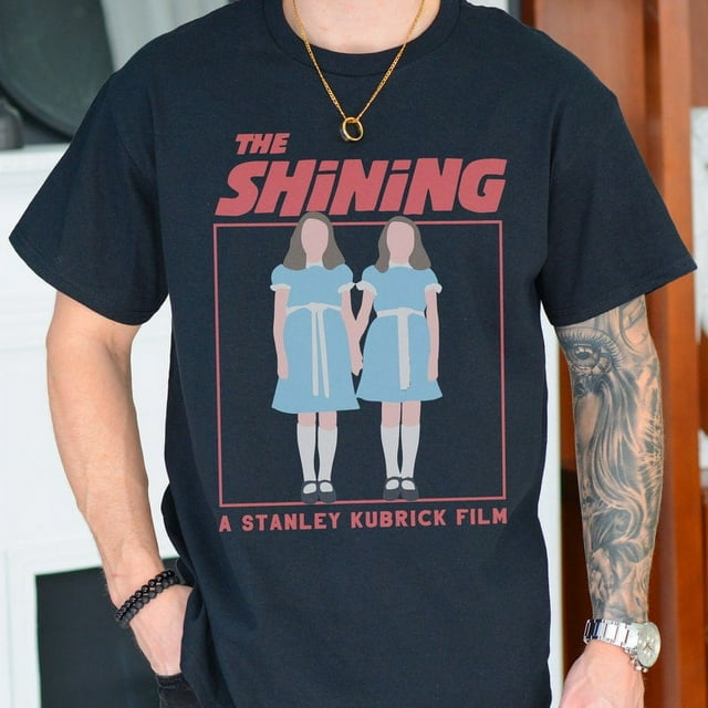 [BLACK] The Shining Graphic T-Shirt, Retro Stanley Kubrick Horror Movie ...