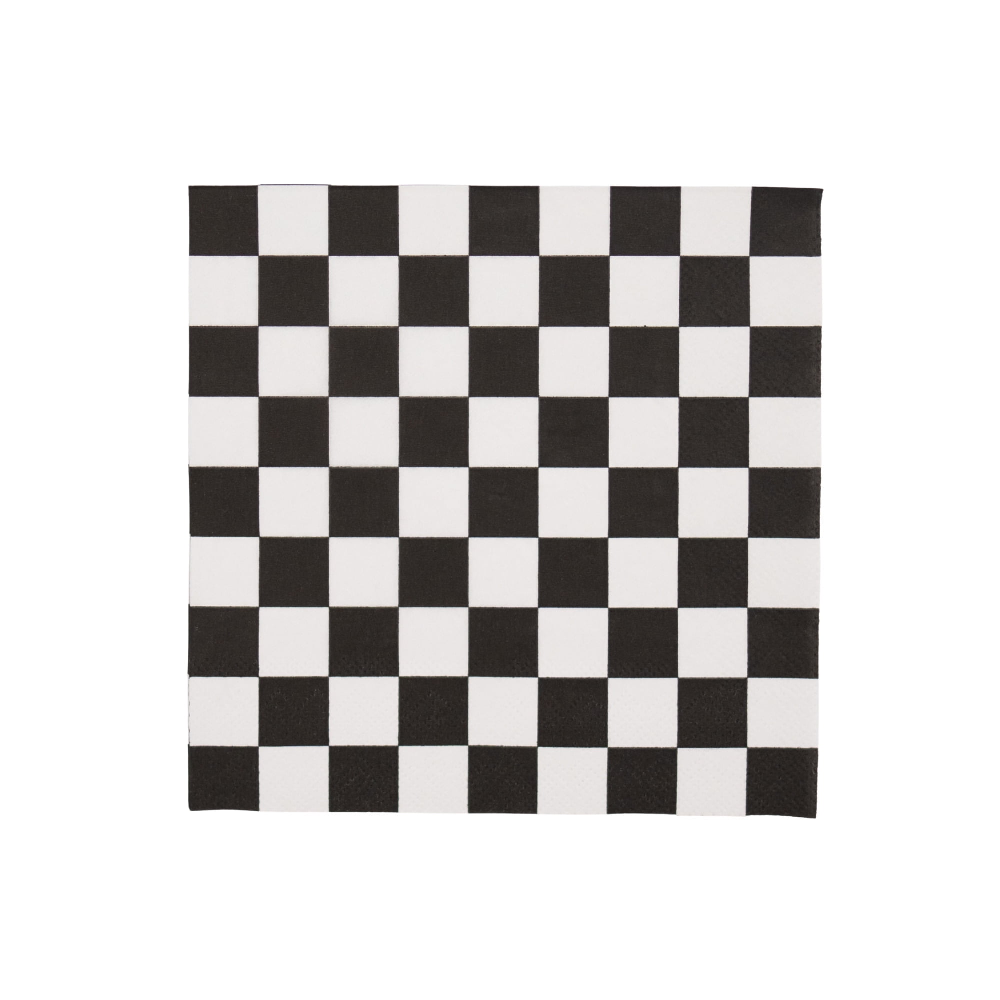 Bonjour Fête Checker Paper Napkins - Thumbnail 5
