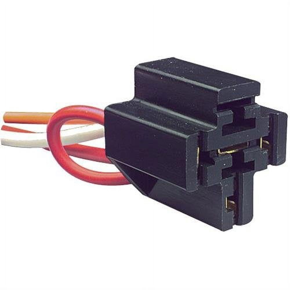 BLACK WIDOW 12 VDC 4Pin Relay Socket With Diode for Starter Kill