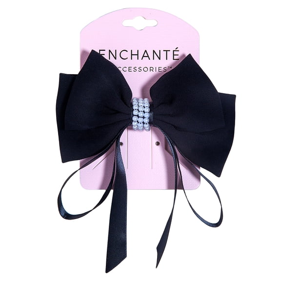 Enchante Black Pearl Hair Barrette for All Occasions