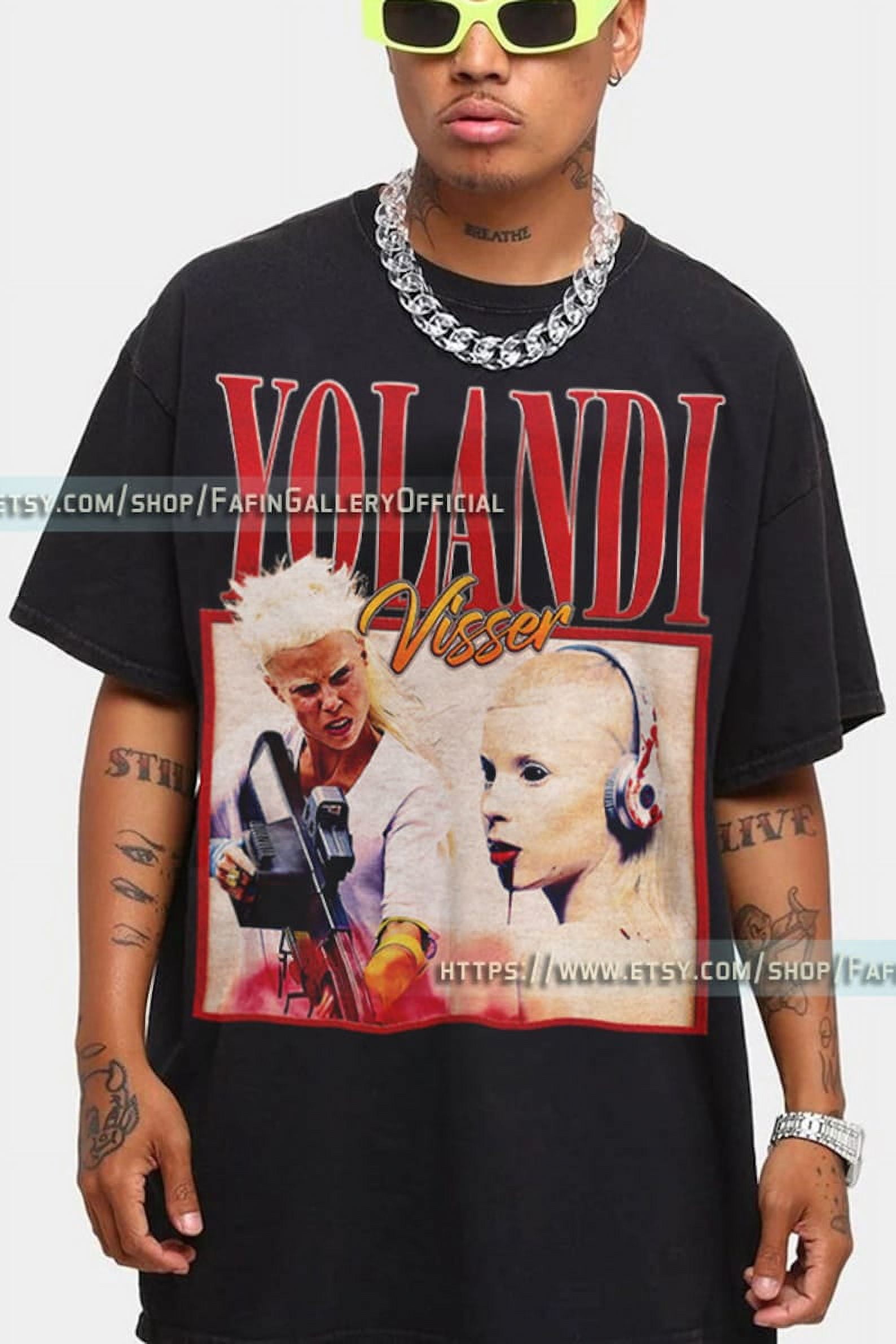 [BLACK] YOLANDI VISSER South African Band Shirt, Chappie Yolandi Visser