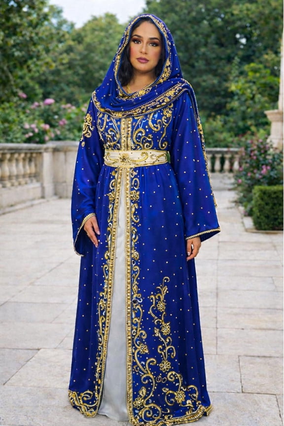 Womens Handmade Kaftan Dress