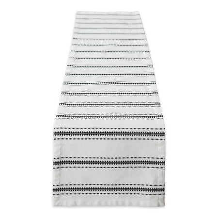 DII Dobby Stripe 14x72" Table Runner