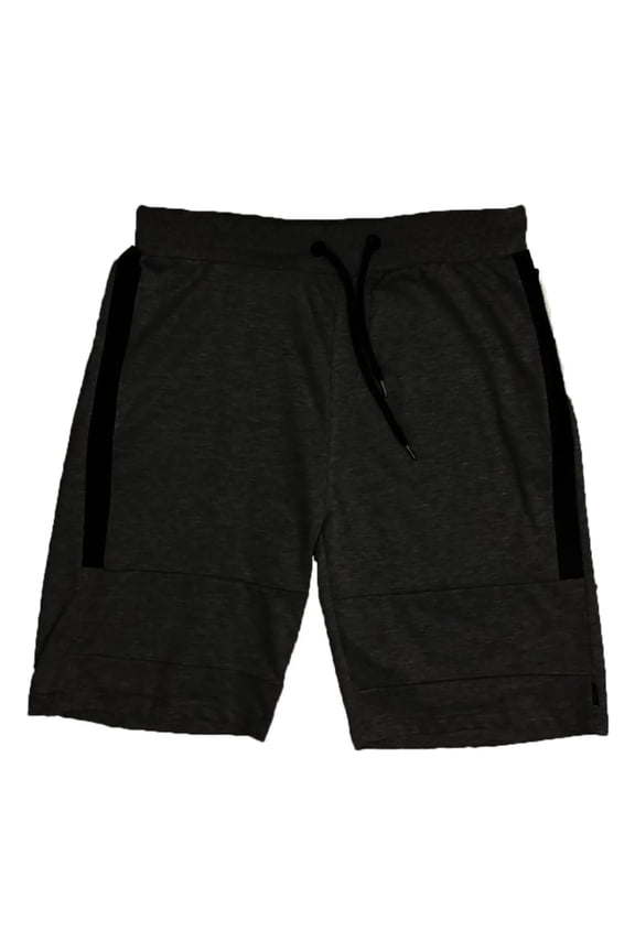 Zippered Black Shorts