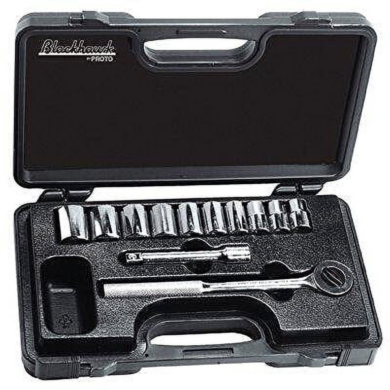 BLACKHAWK 1215 12 PIECE SOCKET SET 1/2