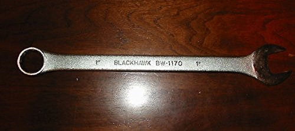 BLACKHAWK BW-1170 1" COMBINATION WRENCH MATTE FINISH
