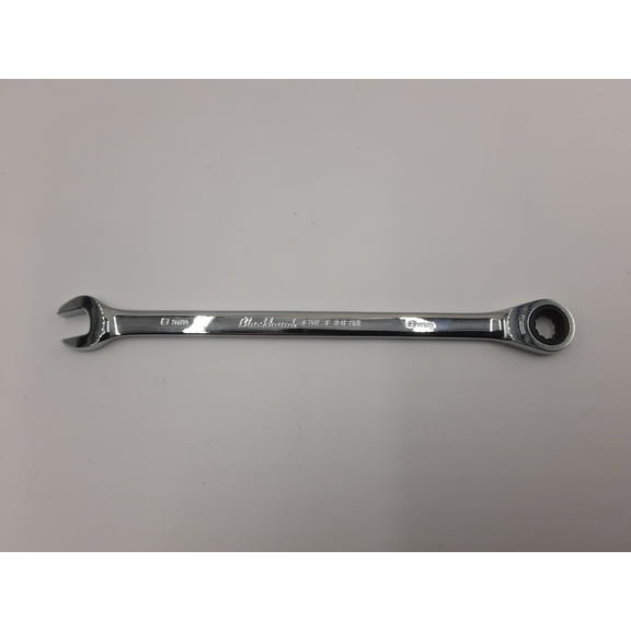BLACKHAWK BW-1308M FULL POLISH XL COMBINATION RATCHETING WRENCH 8 MM - 12 POINT