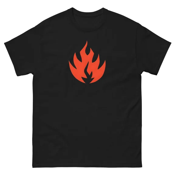 BLACKLABEL skate fire hazard flame flames hot skateboarding t shirt design