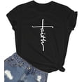 thumbnail image 1 of BLACKMYTH Women's Graphic Funny T Shirt Cute Tops Teen Girl Tees, 1 of 3