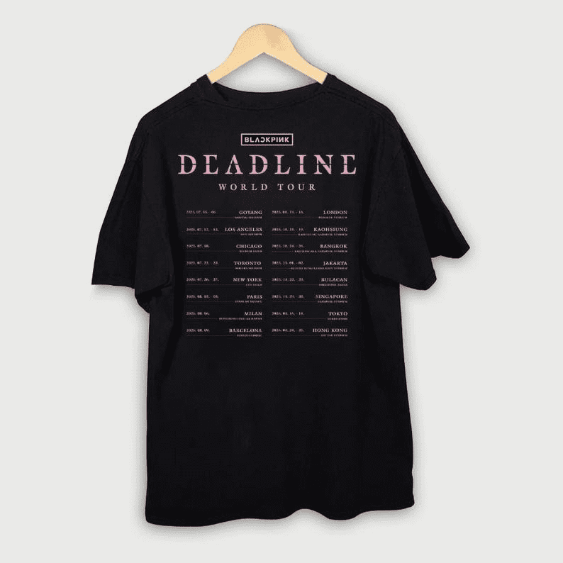 27日まで最終値下げ！【BLACKPINK】DEADLINE Tシャツ2種セット 27日まで最終値下げ！【BLACKPINK】DEADLINE Tシャツ2種セット
