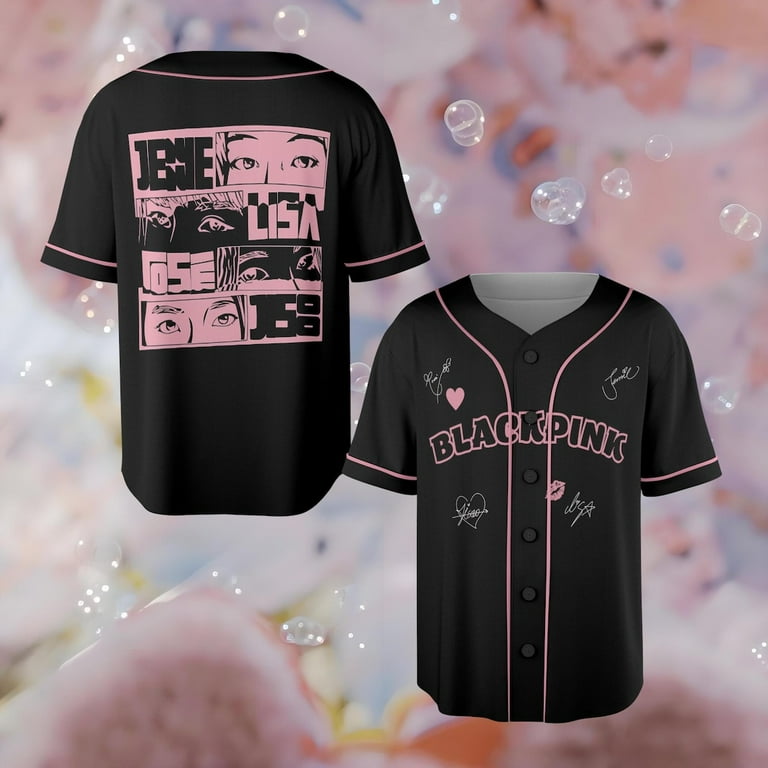 BLACKPINK Signed Baseball Jersey for 2025 Deadline Tour Shirt