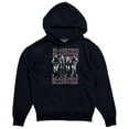 thumbnail image 1 of BLACKPINK Unisex Official Merchandise Group Hoodie Sweatshirt in Black Heather (Small, Black Heather), 1 of 1