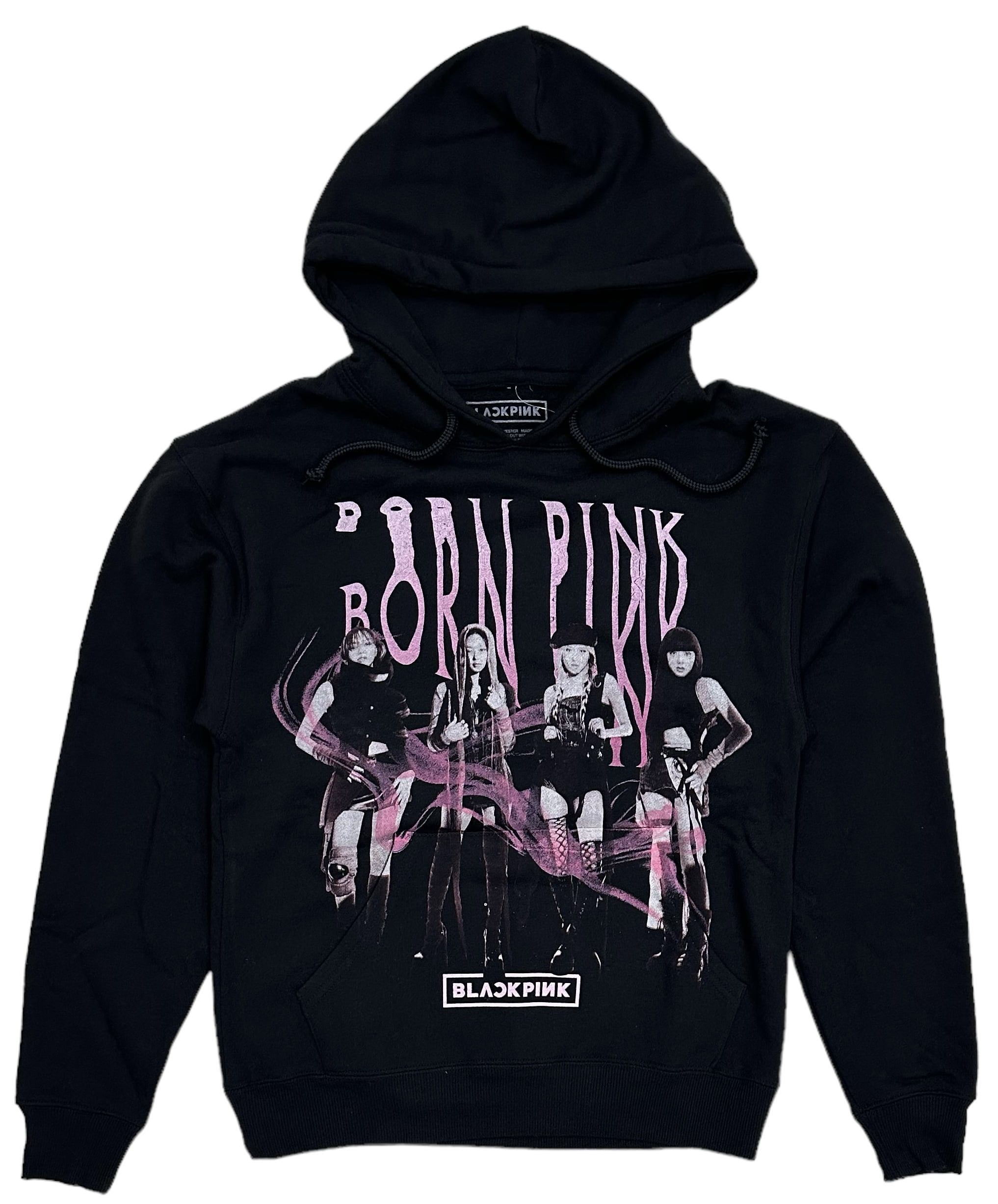 BLACKPINK Unisex Official Merchandise K Pop Born Pink Venom Hoodie Sweatshirt X Small Black Walmart