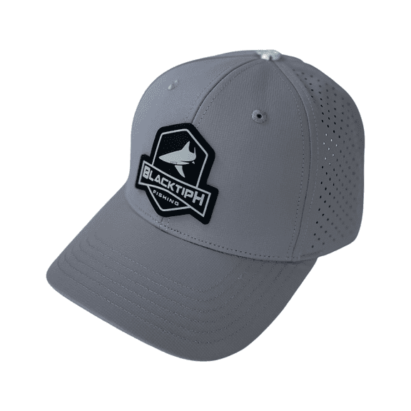 BLACKTIPH PVC Performance Snapback Hat Grey
