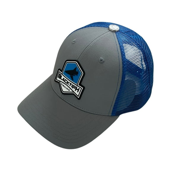 BLACKTIPH PVC Performance Snapback Hat Royal Blue