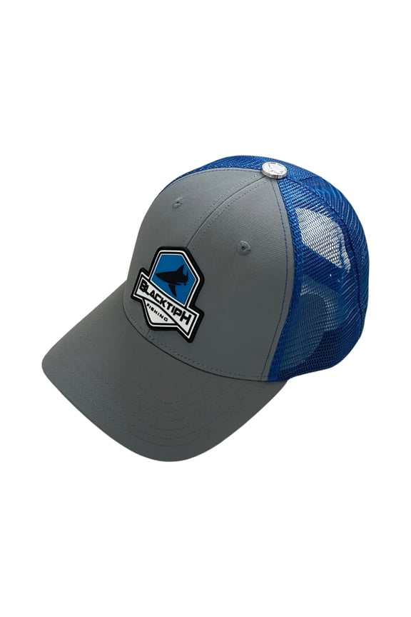 PVC Performance Snapback Hat Royal Blue