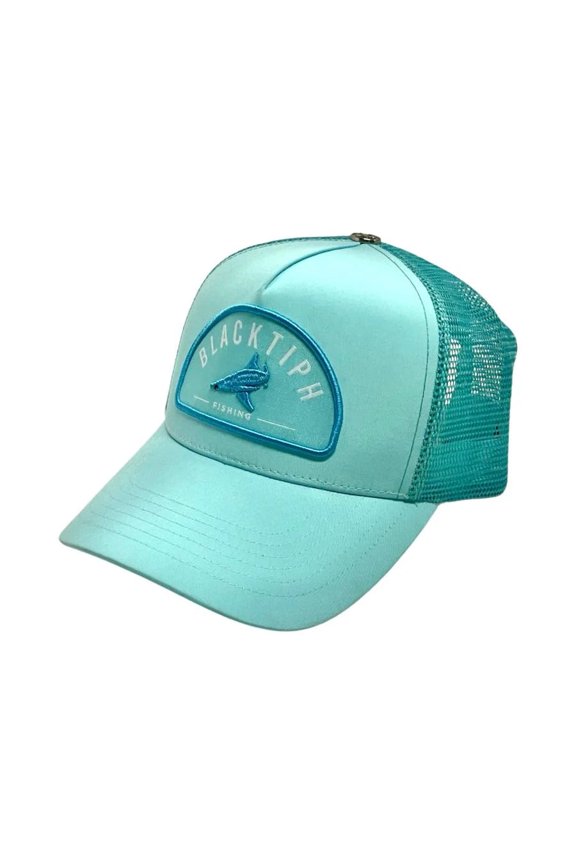 Snapback Hat with New Patch in Teal