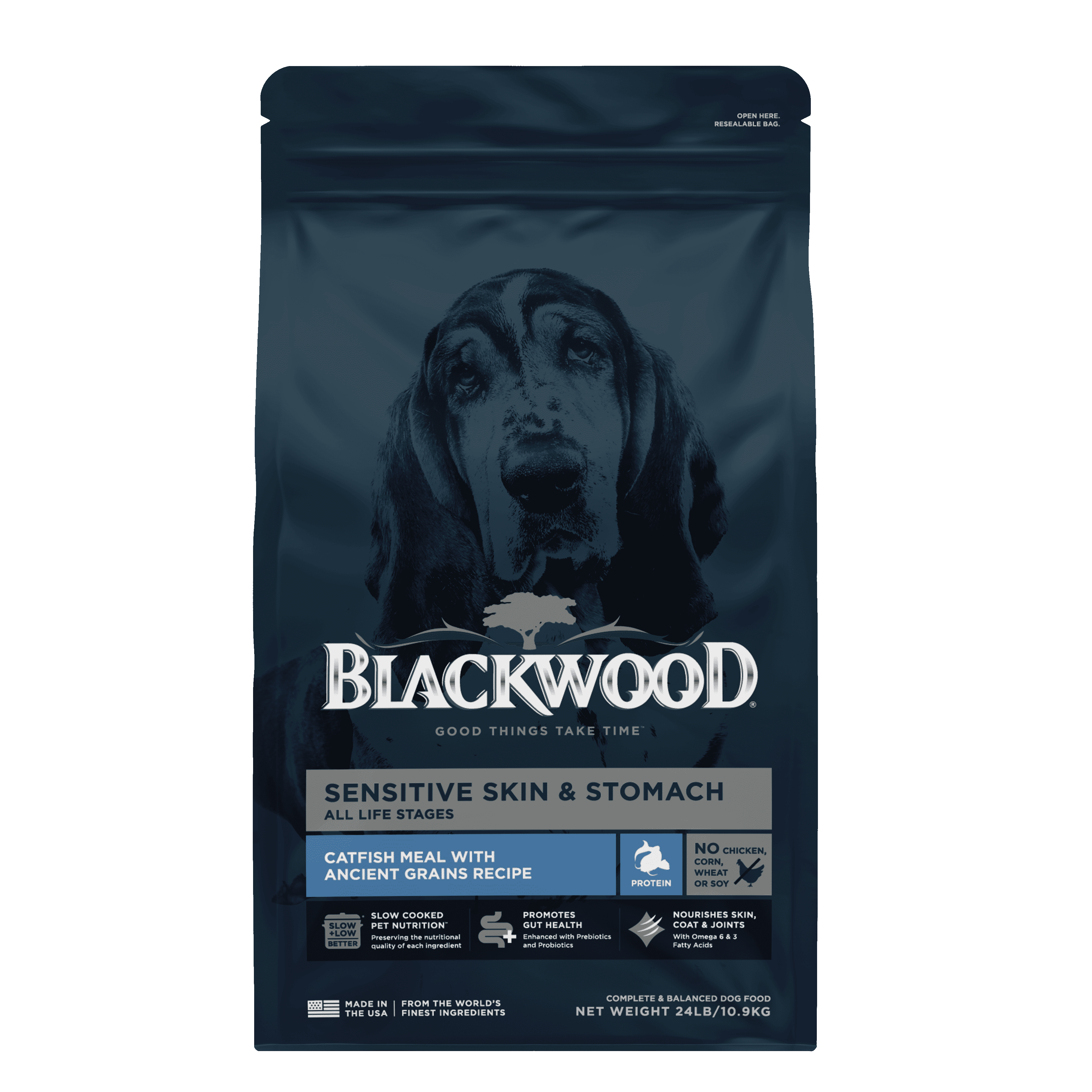 Brown Rice Blackwood Sensitive Dog Food Blackwood Dry Dog