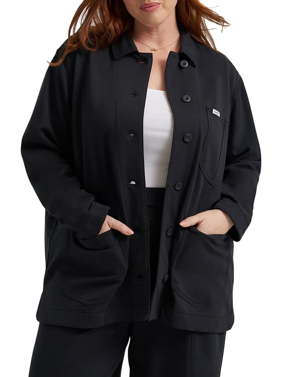 ® Women's Lee Layers Plus Knit Duster, Sizes 0X-4X