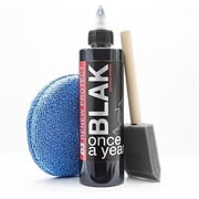 BLAK 8oz | Tire Coating & Trim Restorer | Ceramic-Hybrid Protectant for Cars, Motorcycles, Golf Carts, RVs | Restore Faded Plastic, Repair Vinyl & Prevent Dry Rot | Semipermanent Seal