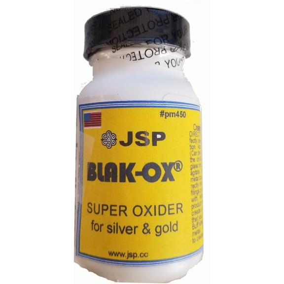 BLAK-OX silver/gold oxidizer, liquid 3 oz