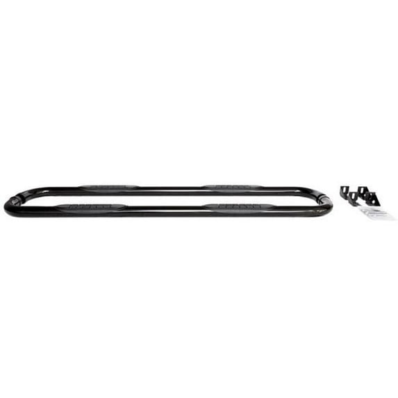 BLAK27CHX 3 in. Round Black Nerf Bar for 2019 Chevy Silverado 1500