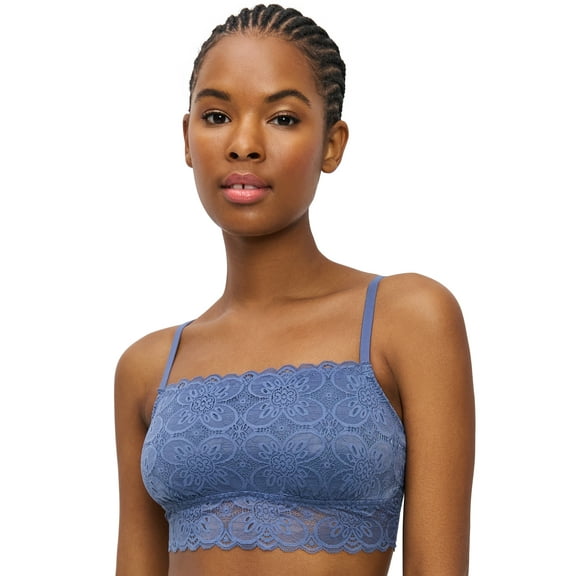 BLAKE & CO. Juniors' Lace Square Neck Pullover Bralette , Sizes S - 3X