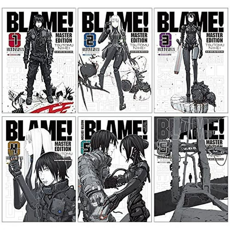 BLAME! Manga Vol 1-6 Complete Master Edition 6-book Set by